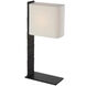 Anne-Marie Barton Fumar 34 inch 8.00 watt Ridged Carbon Statement Table Lamp Portable Light