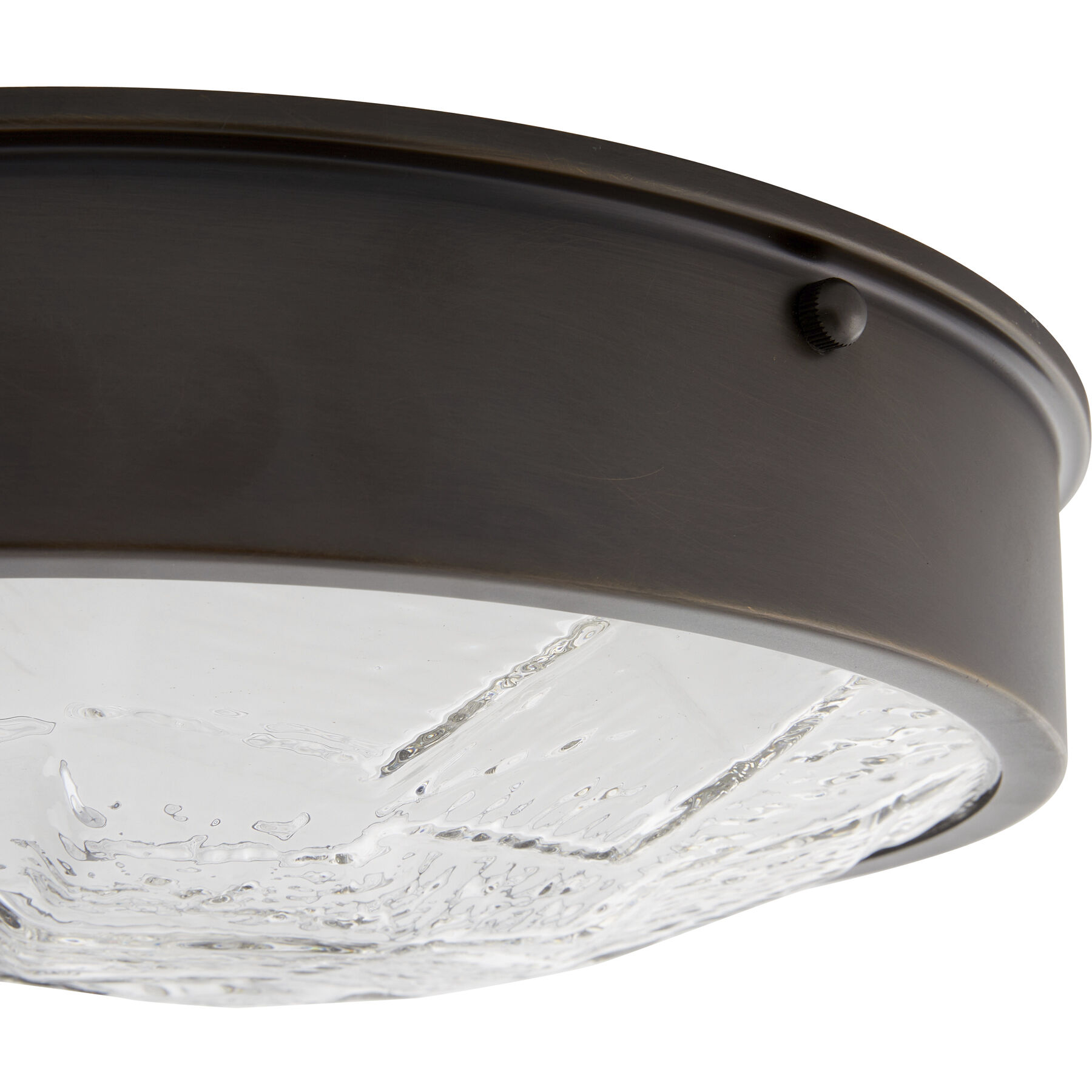 Pietro 1 Light 12.5 inch English Bronze Flush Mount Ceiling Light