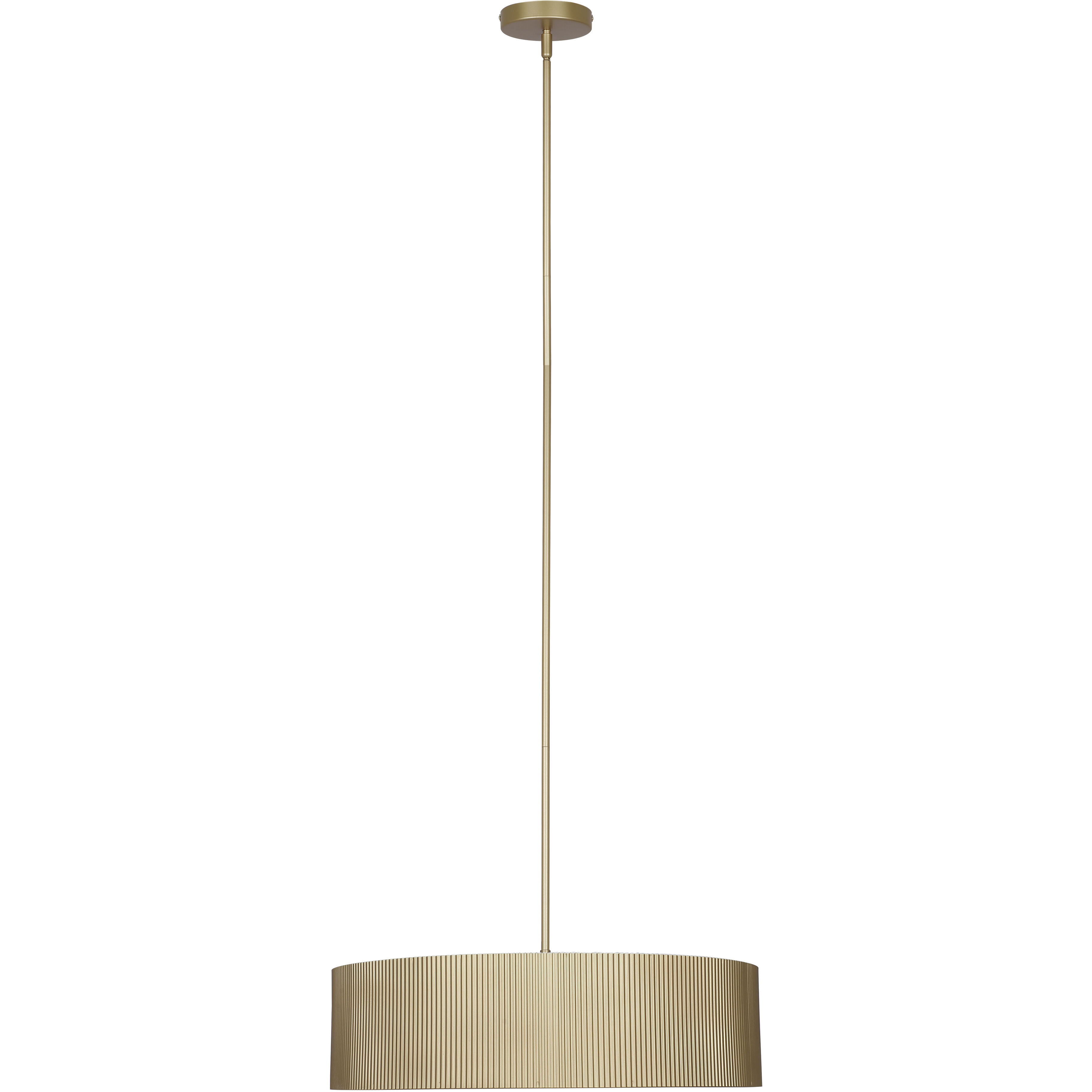 Scarlett 3 Light 22 inch Gold Chandelier Ceiling Light
