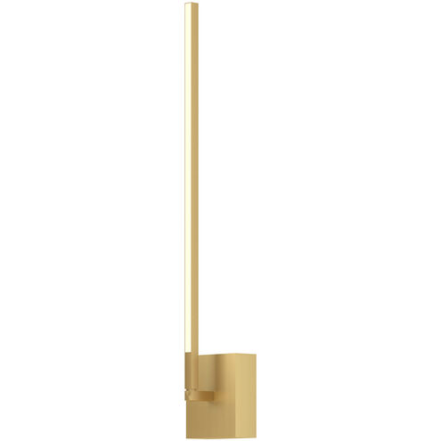 Pandora LED 4.63 inch Brushed Gold ADA Wall Sconce Wall Light
