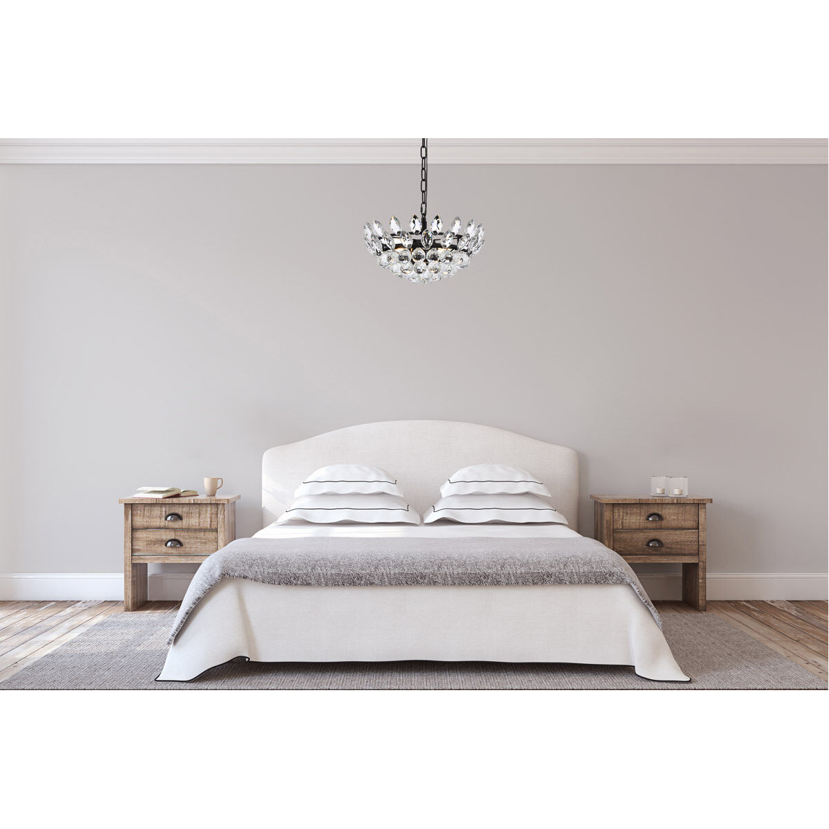 Emilia 3 Light 16 inch Black Pendant Ceiling Light