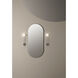 Orb 1 Light 4.33 inch Polished Chrome Bathroom Wall Light