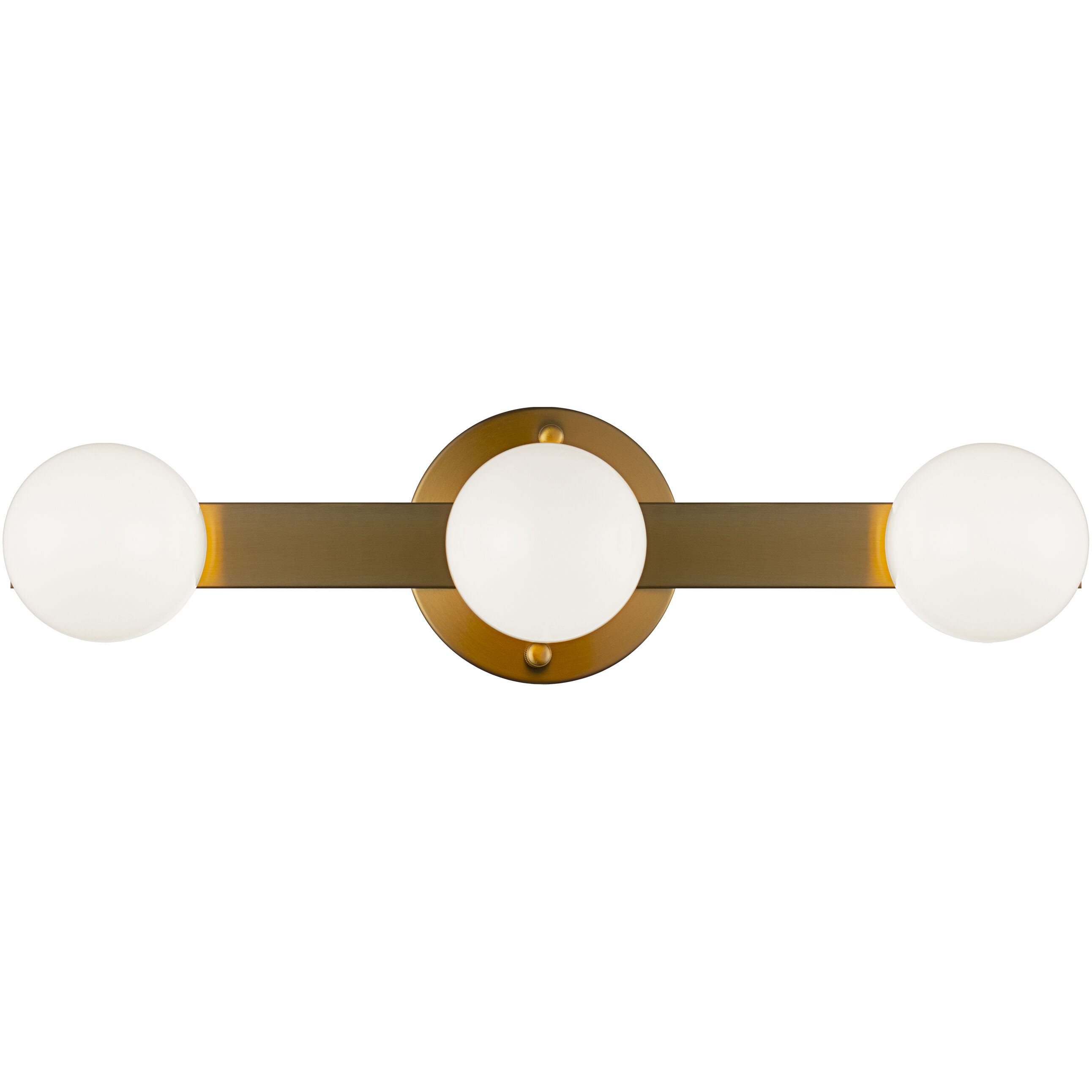 Pizzazz LED 19.75 inch Aged Gold Brass Wall Sconce Wall Light