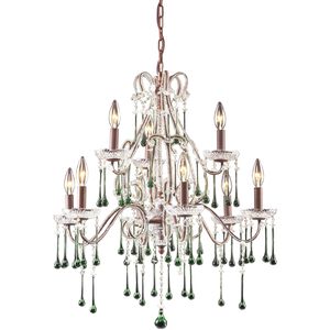 Opulence 9 Light 25.00 inch Chandelier