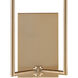 Lena Bath Wall Light in Vibrant Gold