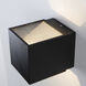 Pandora LED 5.9 inch Black Wall Sconce Wall Light