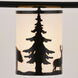 Acadia LED 38 inch Bronze Linear Chandelier Ceiling Light