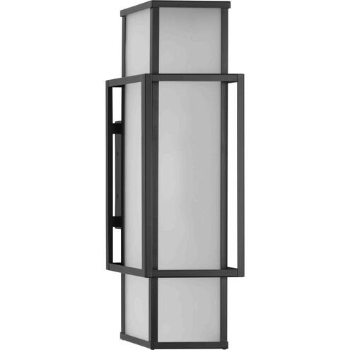 Unison 2 Light 24 inch Matte Black Outdoor Wall Lantern