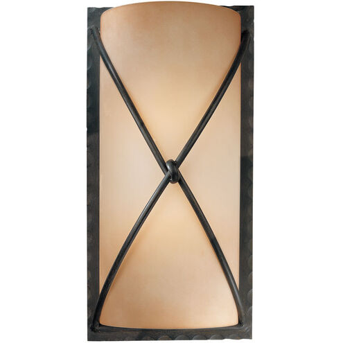 Minka-Lavery Aspen II 2 Light 10 inch Aspen Bronze Wall Sconce Wall Light 1975-1-138 - Open Box