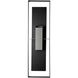 Shadow Box 2 Light 45 inch Coastal Burnished Steel Outdoor Sconce, Extra Tall
