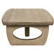 Douglas 72 X 37.5 inch Bleached Walnut Coffee Table