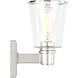 C&M by Chapman & Myers Alessa 1 Light 5 inch Polished Nickel Bath Vanity Wall Sconce Wall Light