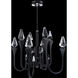 Beyond Plumeria LED 34.13 inch Black Pendant Ceiling Light