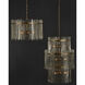 Electra 9 Light 29 inch Antique Brass Chandelier Ceiling Light