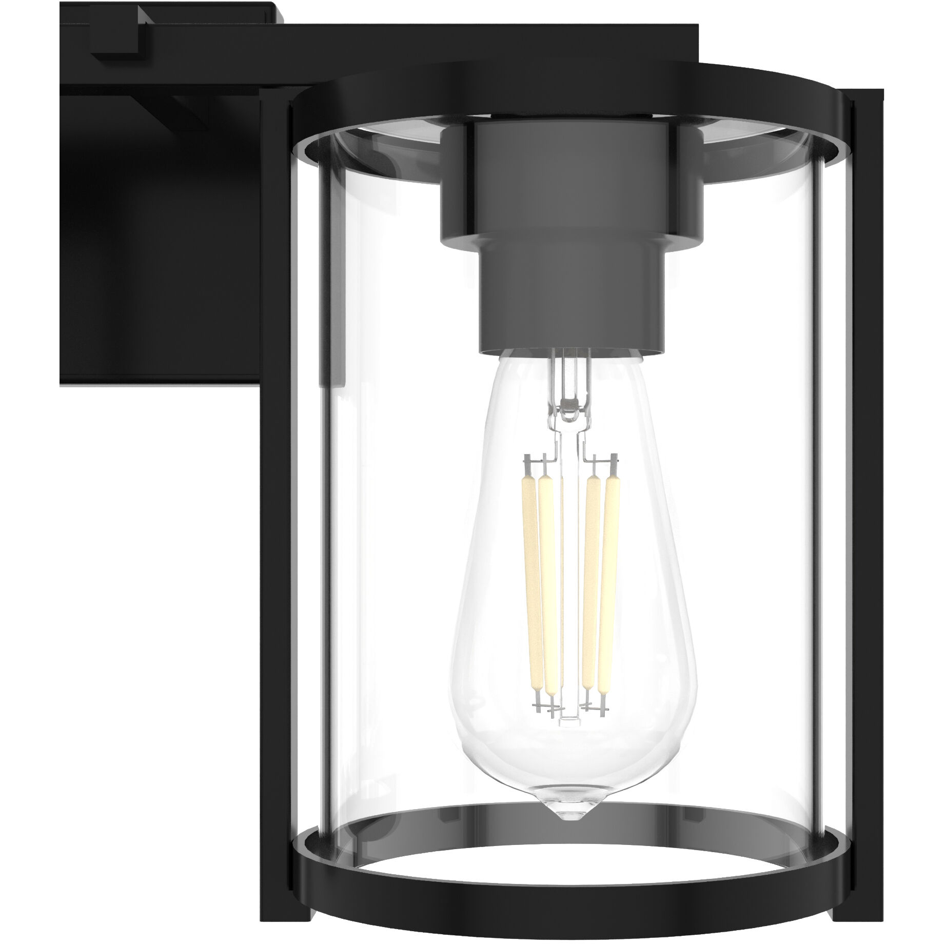 Astwood 3 Light 24.25 inch Matte Black Vanity Light Wall Light