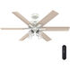 Fonthill 52 inch Fresh White with Light Oak/Fresh White Blades Ceiling Fan