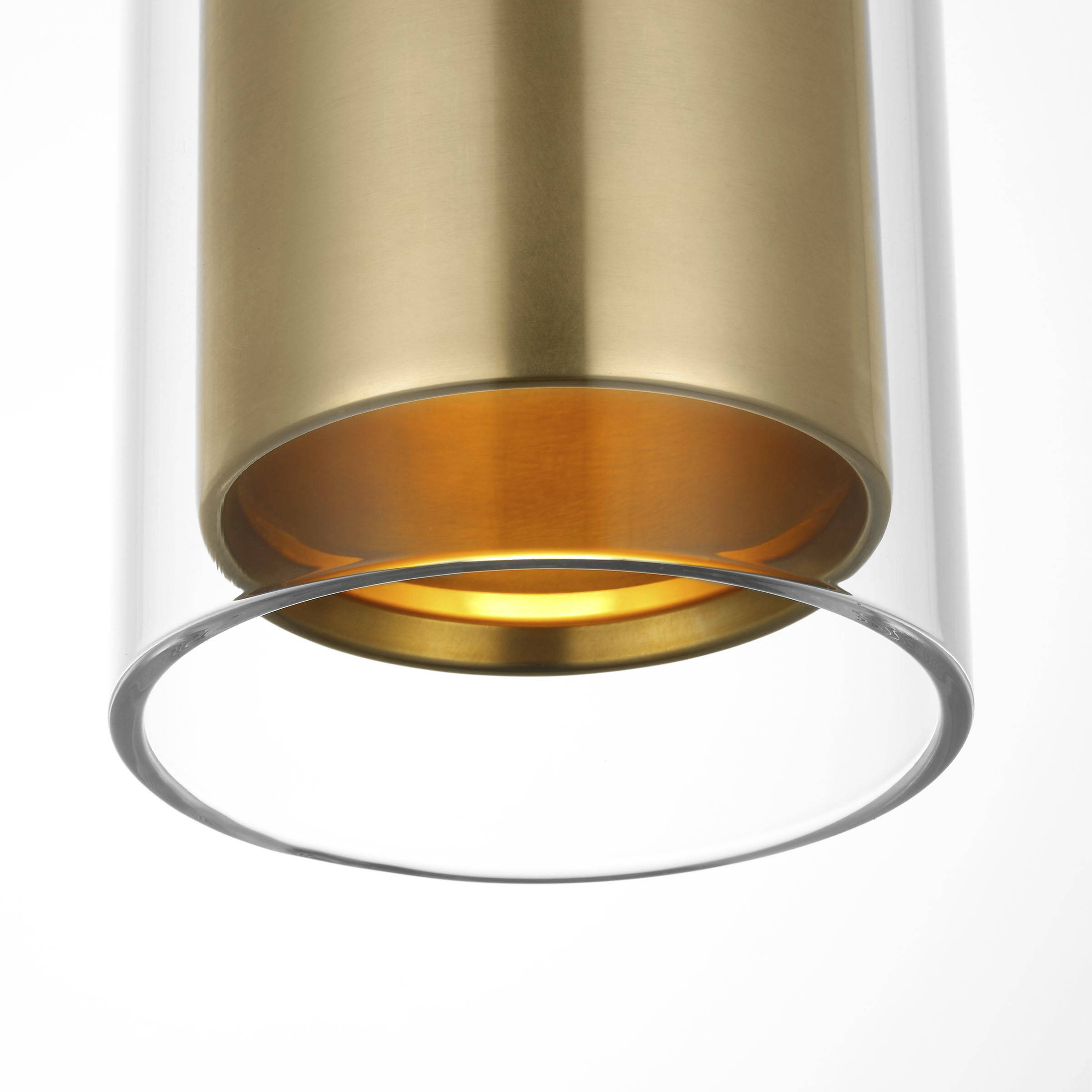 Mick De Giulio Tala LED 5 inch Hand-Rubbed Antique Brass Pendant Ceiling Light