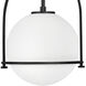 Somerset 1 Light 11.5 inch Black Indoor Pendant Ceiling Light