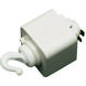 Cal Track White Pendant Adapter Ceiling Light