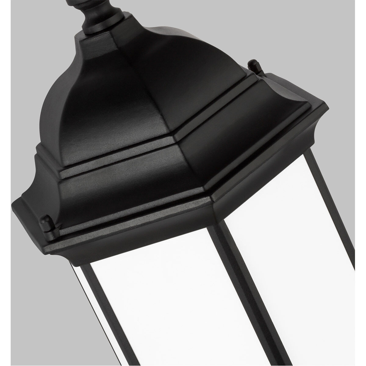 Sevier 1 Light 19.38 inch Black Outdoor Wall Lantern, Medium