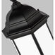 Sevier 1 Light 19.38 inch Black Outdoor Wall Lantern, Medium
