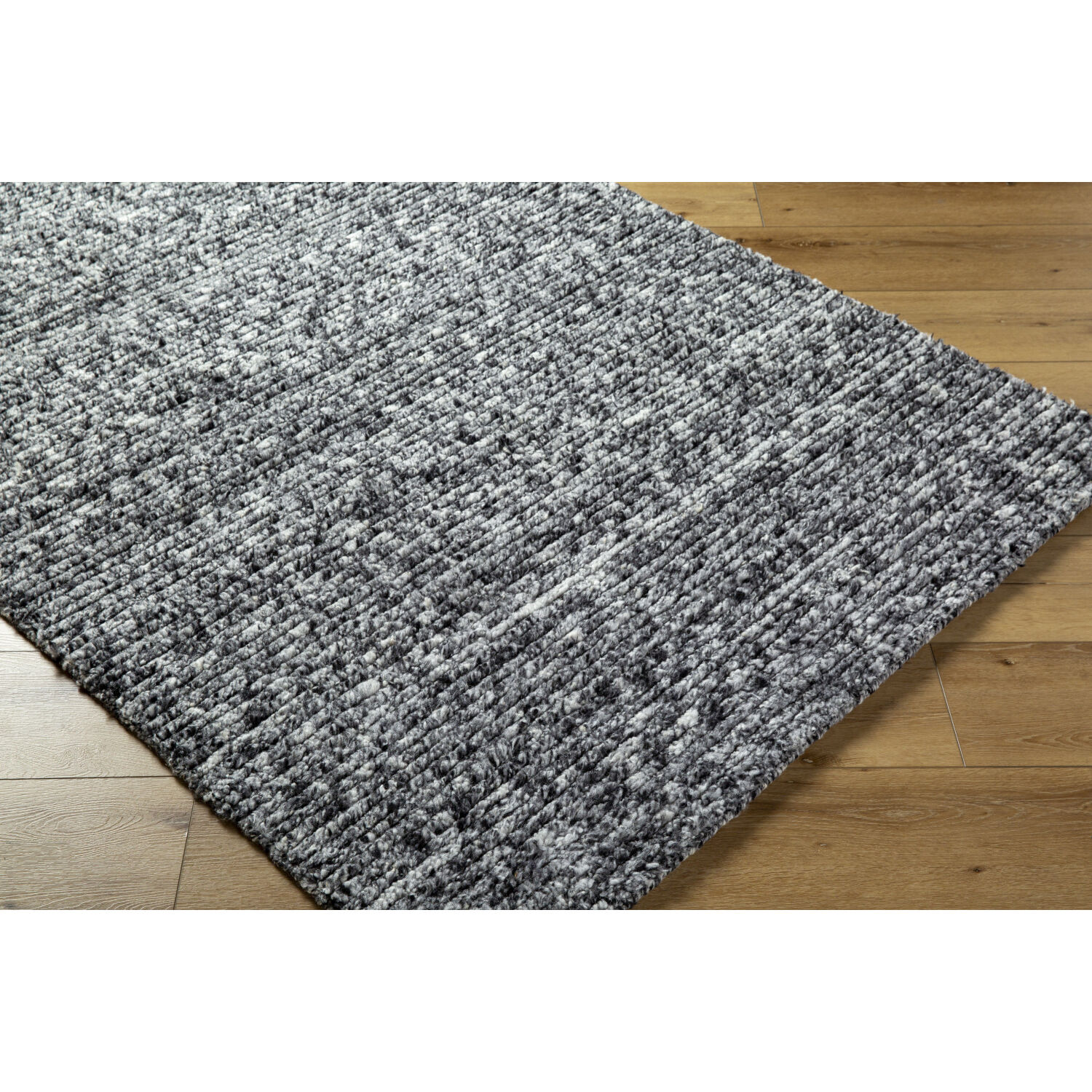Ronin 144 X 108 inch Dark Grey Handmade Rug in 9 x 12