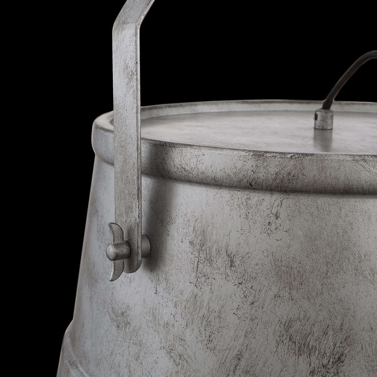 Turin 1 Light 12 inch Antique Silver Pendant Ceiling Light, Small