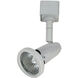 Stockholm 1 Light 120V White Track Head Ceiling Light