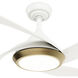 Vespucci 52 inch Fresh White Outdoor Ceiling Fan