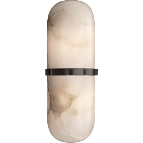 Kelly Wearstler Melange LED 4.25 inch Bronze Sconce Wall Light