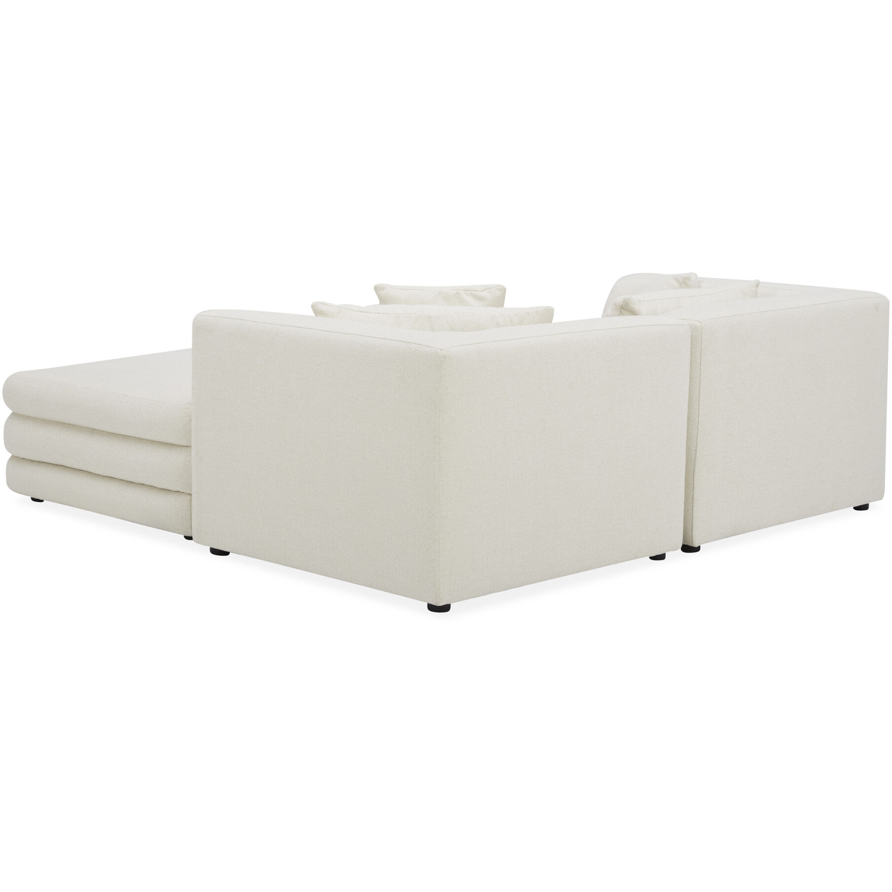 Lowtide Nook White Modular Sectional