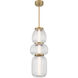 Cordel LED 9.5 inch Legacy Brass Mini Pendant Ceiling Light