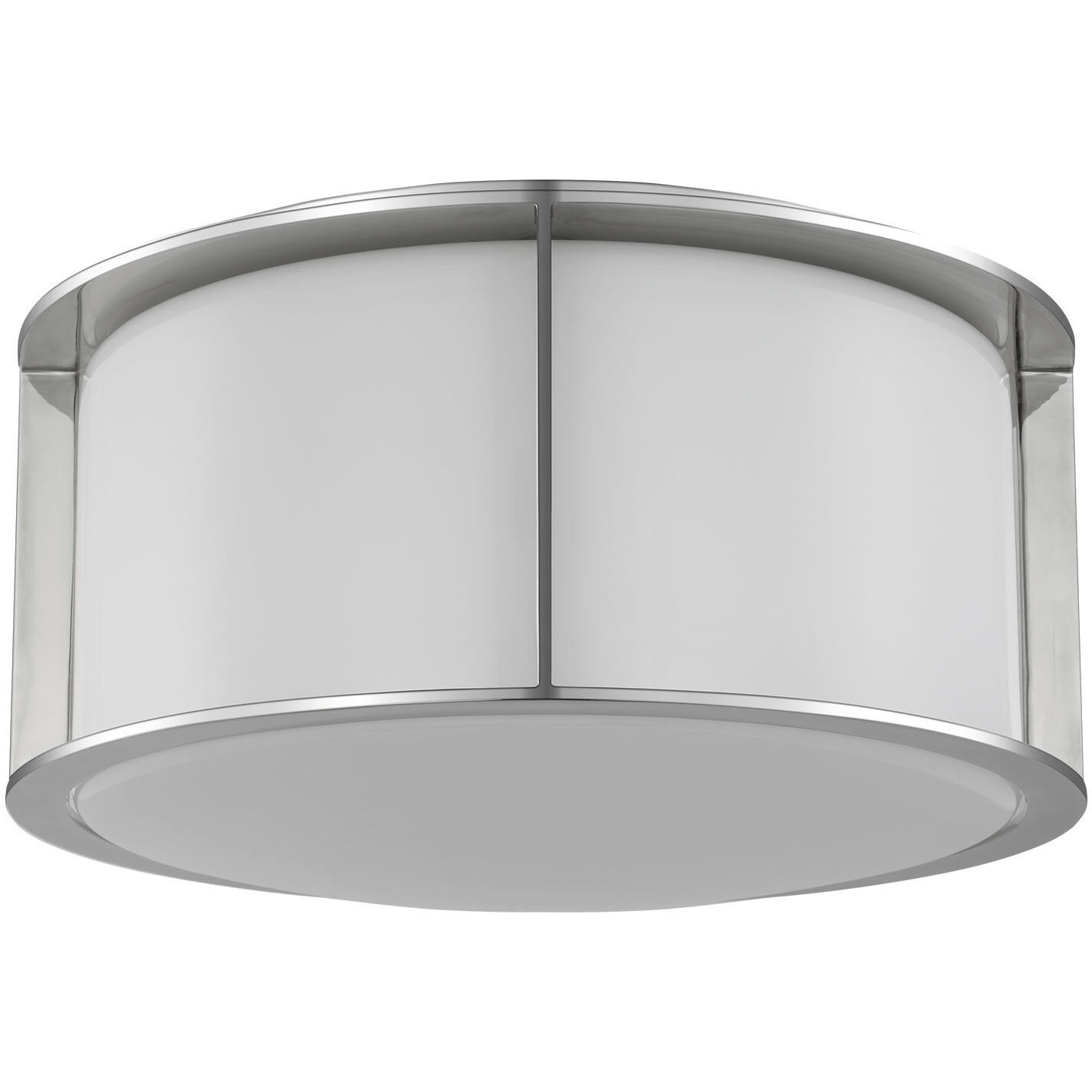 Barbara Barry Phinn LED 13 inch Polished Nickel Flush Mount Ceiling Light