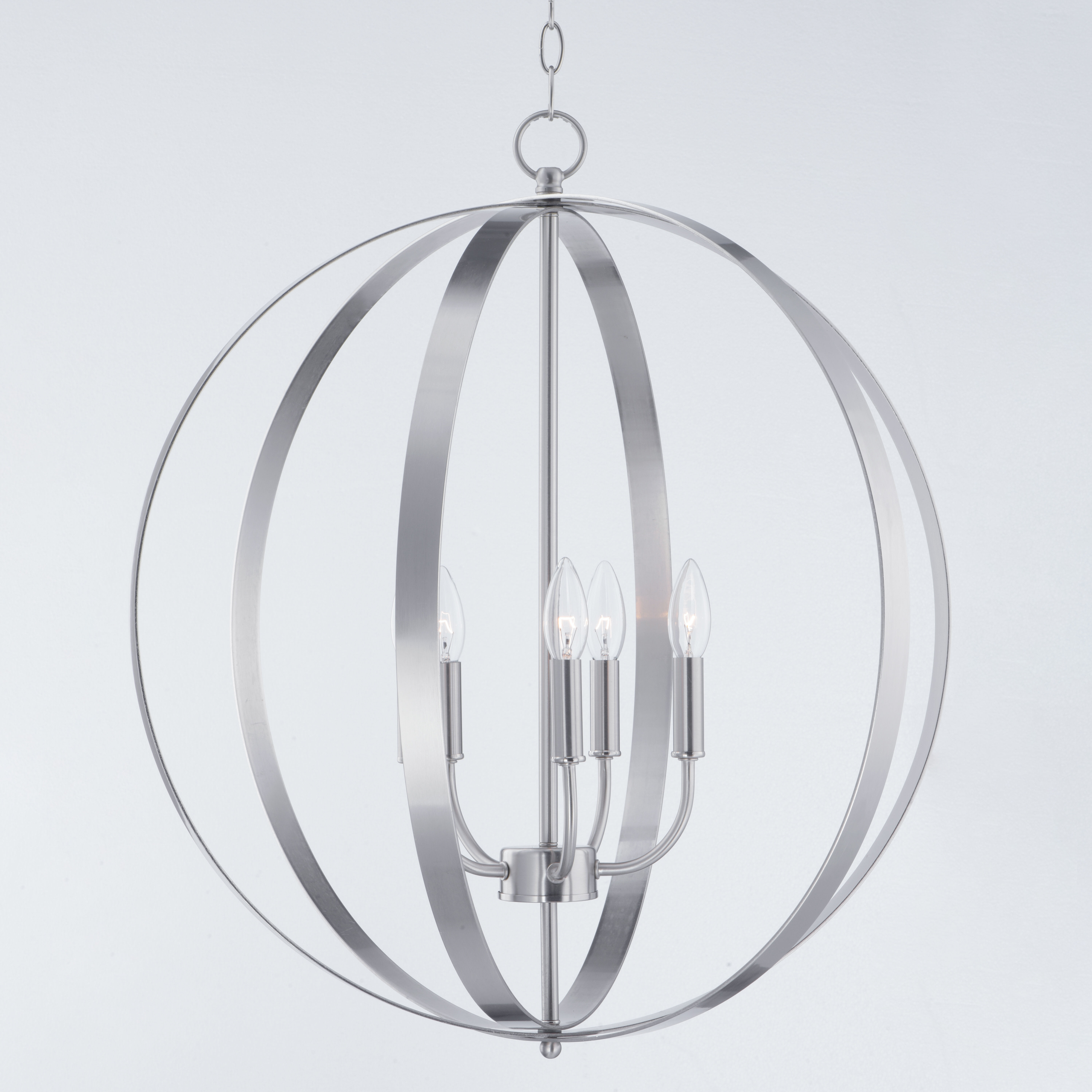 Provident 5 Light 24 inch Satin Nickel Single Pendant Ceiling Light