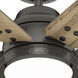 Gravity 72 inch Noble Bronze with Golden Maple Blades Ceiling Fan