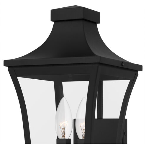 Quentin 2 Light 16.25 inch Earth Black Outdoor Wall Lantern, Medium