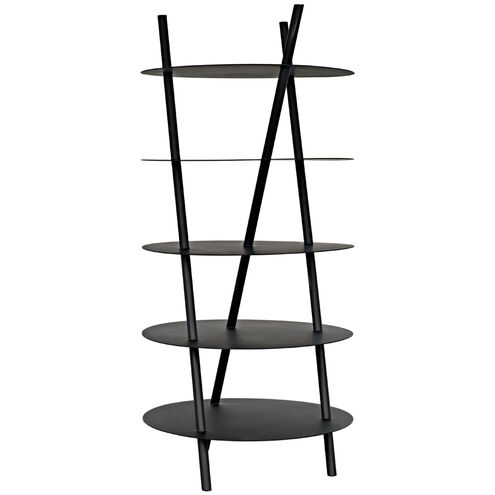 Gautama 64 X 29 X 29 inch Matte Black Shelf