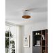 Leilani 1 Light 11 inch Brushed Gold Semi-Flush Mount Ceiling Light