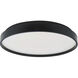 Tambourine LED 13 inch Black Flush Mount Ceiling Light