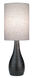 Quatro 17 inch 40.00 watt Brushed Dark Bronze Table Lamp Portable Light