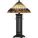 3111 Tiffany 26 inch 60.00 watt Dark Bronze Table Lamp Portable Light