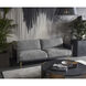 Ashi Nash Zebra / Coal Black Sofa