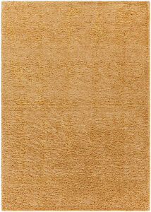Deluxe Shag 36 X 24 inch Camel Rug, Rectangle