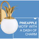 Palma 3 Light 24 inch Heritage Brass Vanity Light Wall Light