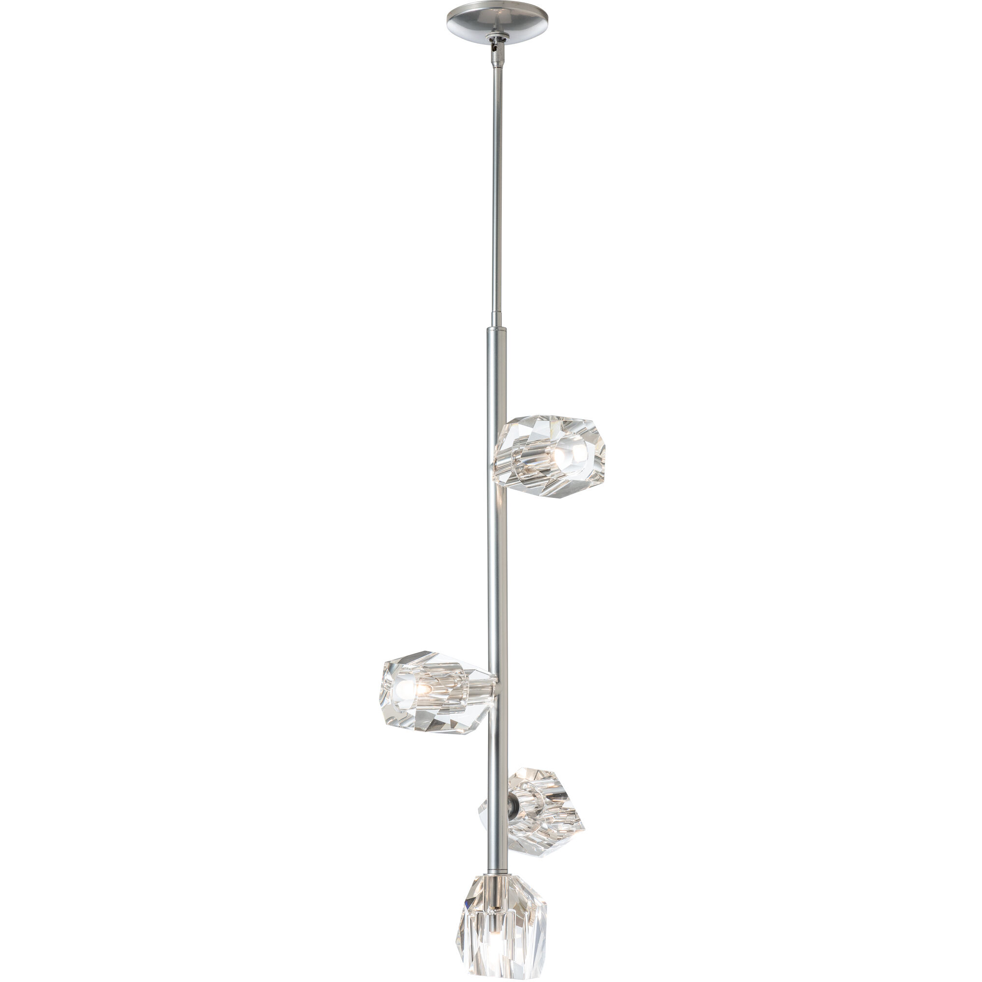 Gatsby 4 Light 11.3 inch Sterling Vertical Pendant Ceiling Light