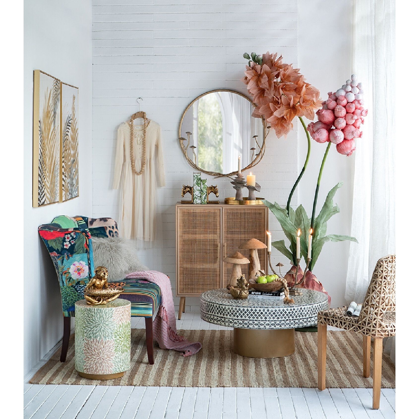 Parrot Gold Figurine