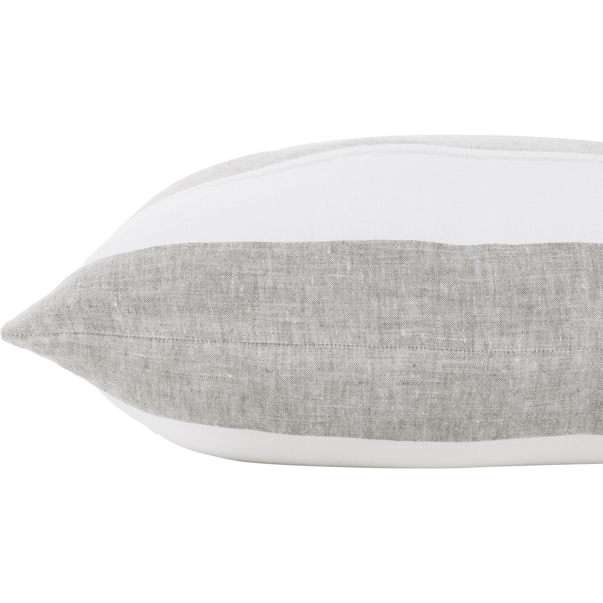 Cassidy 20 inch Olive and Natural and White Pillow