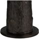 Faun 48 inch White and Blackened Bronze Entry Table