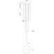 Motif LED 12.75 inch Chrome Multi-Pendant Ceiling Light