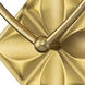 Epsilon 2 Light Aged Brass ADA Wall Sconce Wall Light